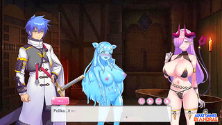 Meis Seductive Dance Ignites Steamy Encounter in Forbidden Anime Fantasy