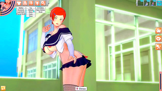 Yukino Awakens His Desire with Sensual Touches in Fairy Tail Fantasy