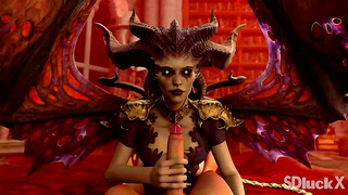 Solanis Tempting 3D Journey Ignites Steamy Blowjob Ecstasy