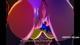 Claires Steamy Hentai Fantasy Fulfilled with Busty anime Beauty