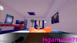 Rina Takes Corins Thick Anime Cock for Wild creampie Fun