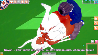 Voluptuous Gamer Girl Teases Pleasures Hero in Steamy Hentai Cutscene
