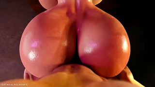 Viking Conquers AI Beauty in Steamy Blowjob Fantasy with Explosive Finish