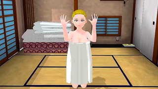 Busty Gamer Girls Steamy Finale in Fantastical Oppai Adventure RPG