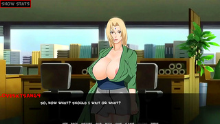 Stepmoms Steamy Blowjob Fuels Epic Gaming Finale in Realistic Anime