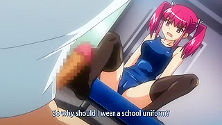 Tiny Hentai Teases Guy to Orgasm with Her Foot – Steamy Compilation