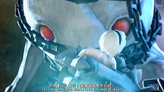 2B Captured and Overpowered by Dark Forces in NieR Desperation Encounter