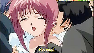 Teen Idol Trapped: Public Train Ambush by Lustful Otakus Unfolds
