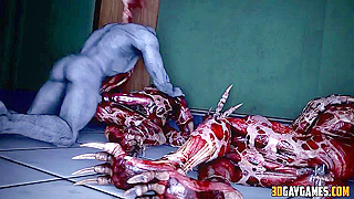 Zombie Gay Encounter in Terrifying 3D Animated Lust Fest