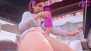 Femboy Princess Sold to Busty Shemale for Steamy Anal Seduction