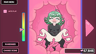 Tatsumaki Pleasured by Forbidden Tentacles in Gacha Horror Fantasy