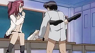 Fake Professor Dominates College Girls in Steamy Hentai Threesome Action