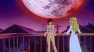 Vampire Battles Sex Demons in Dark Metropolis Adventure