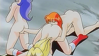 Lesbian Warrior Clash Turns into Wild Pussy Licking Orgy – Lunatic Night 3