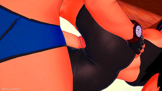 Peggys Steamy 3D Tryst with Captain America in Naughty Sims Universe