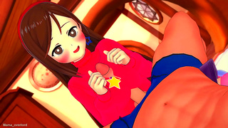 Mahiru Shiina Pleasures Bold Lover in Steamy Hentai Encounter