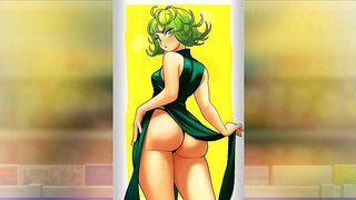 Anime Beauty Pleasures Older Neighbor with Sensual Blowjob in Forbidden Encounter