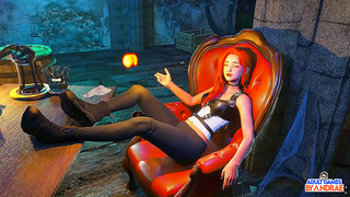 Student Fantasizes Milf Teachers Lush Curve in Hot School Dream Sequence