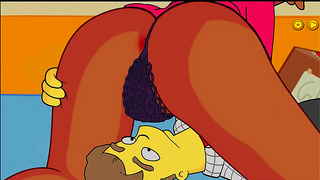 Rinne Loses Control as Horny Anime Dude Pleases His Feet to Climax