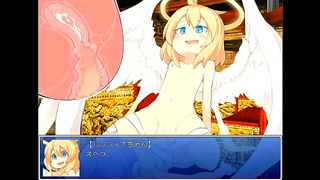 Sensual 3D Anime Encounter: Lost in Her Busty Embrace During Steamy Moment