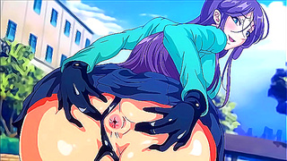 Gorgeous Student Seeks Secret anal Thrills in College Hallways – Subtitled Hentai