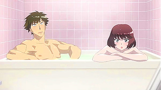 Passionate Onsen Encounter: Steamy Gay Threesome Erupts in Hidden Hot Spring