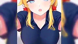 Meguru Hachimiya Tempts Devoted Fan into Wild Blowjob Threesome