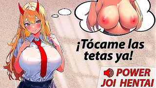 Titjob Tease Domination by Busty Mistress – JOI Hentai (Espaol)