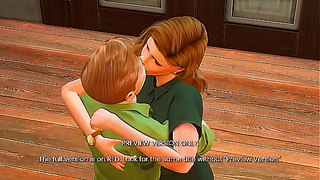 Neighbors Forbidden Attraction - Hot 3D Hentai Tryst Unfolds