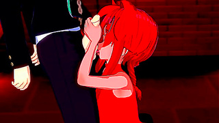Ranma Succumbs to Lustful Desires in Hot Blowjob Fantasy