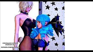 Gwen Takes Control in steamy LoL MMD Encounter With Hyuna