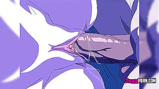 Blue-Haired Babe Tempted by BFFs Hard Cock at Tropical Resort – Steamy Hentai Encounter