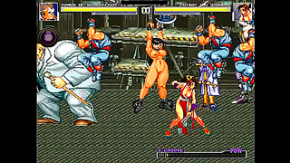 Mugen Mai Shiranui Overpowered by Ruthless Thugs in Steamy Hentai Encounter