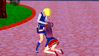 She Tempts Him During Break — Steamy Classroom Hentai Romance Begins