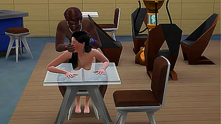 Teen Art Lovers Forbidden Fantasy Unfolds in Steamy Gallery Encounter – 3DHentai