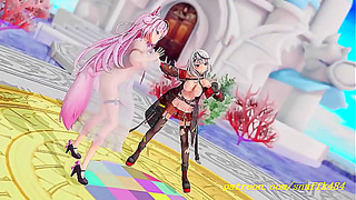 Koyori Chloes Sensual 3D MMD Dance – Hololive Hentai Fantasy No VR