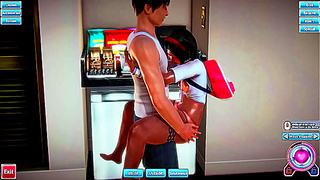 Latin Teens Steamy First Time with Older White Man – Horny Honeys 3D