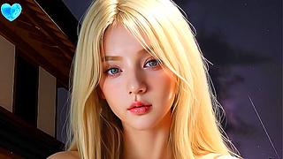 Blonde Teen Rides You All Night Long – Realistic Animated POV Blowjob Sex