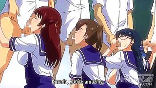 Young Asian Schoolgirls Heat Up in Steamy Hentai Action – Subtitled Fun