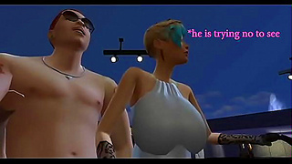 Boss Seduces Wife in Steamy Sims 4 Cinematic Encounter