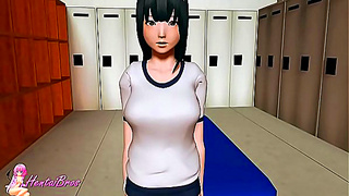 Teen Goddess in Sporty Uniform Takes Managers Hard Cock—Hentai Heat