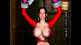 Lusty 3D Beauty Ravaged in Steamy Hentai Encounter
