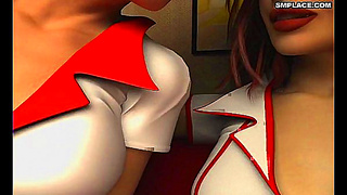 Futanari Catgirl Teases Dominates in Steamy 3D Hentai Fantasy