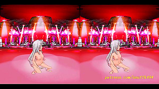 Ayame Dances Seductively in VR180 MMD – Hot Hololive 3D Fantasy