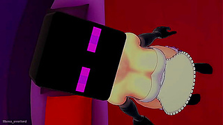 Endermaid Temptation: Steamy Minecraft Hentai Encounter