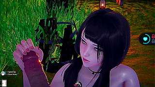 Chizuru Tempts Her Sensei with Forbidden Desires in Steamy Classroom Encounter