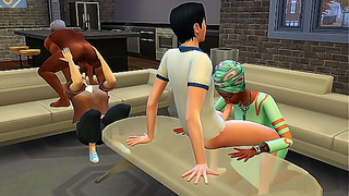 Neighborly Lunch Takes a Wild Turn Into Swingers Paradise (Hot Promo)