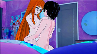 Futaba Rides Joker Wildly – Steamy Side Missionary Creampie Action