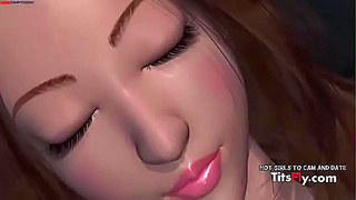 Big-Titted Babe Pleasures Her Lover in Steamy 3D Hentai Encounter