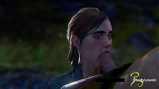 Ellie Takes Control with Hot Blowjob Action